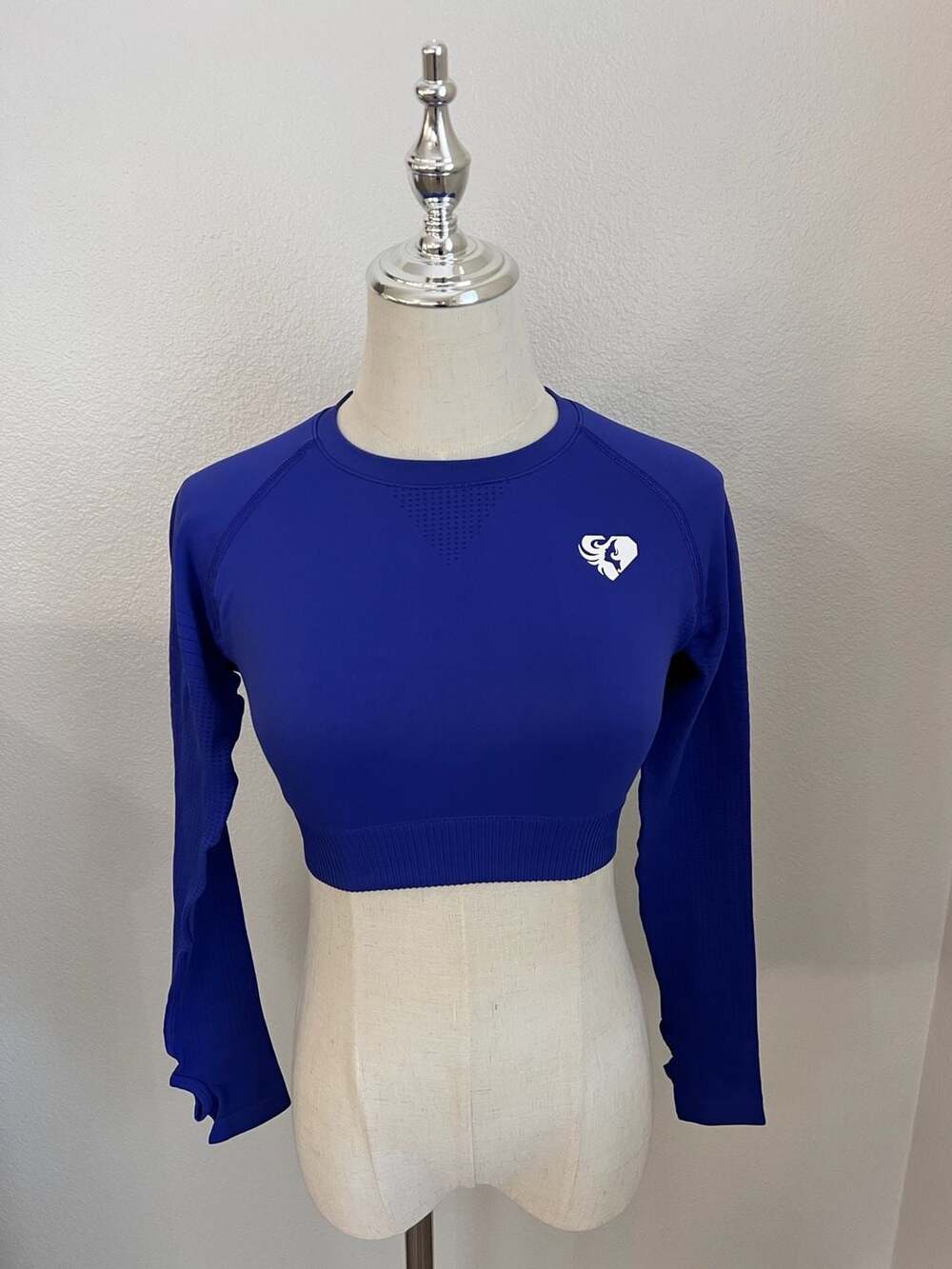 Womens Best Power Seamless Long Sleeve Crop Top  Size M